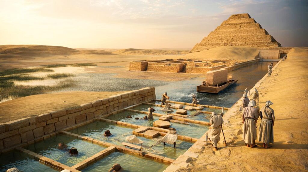 ¿Y si todo fue cuestión de agua?" : pruebas que cambian lo que creías sobre las pirámides