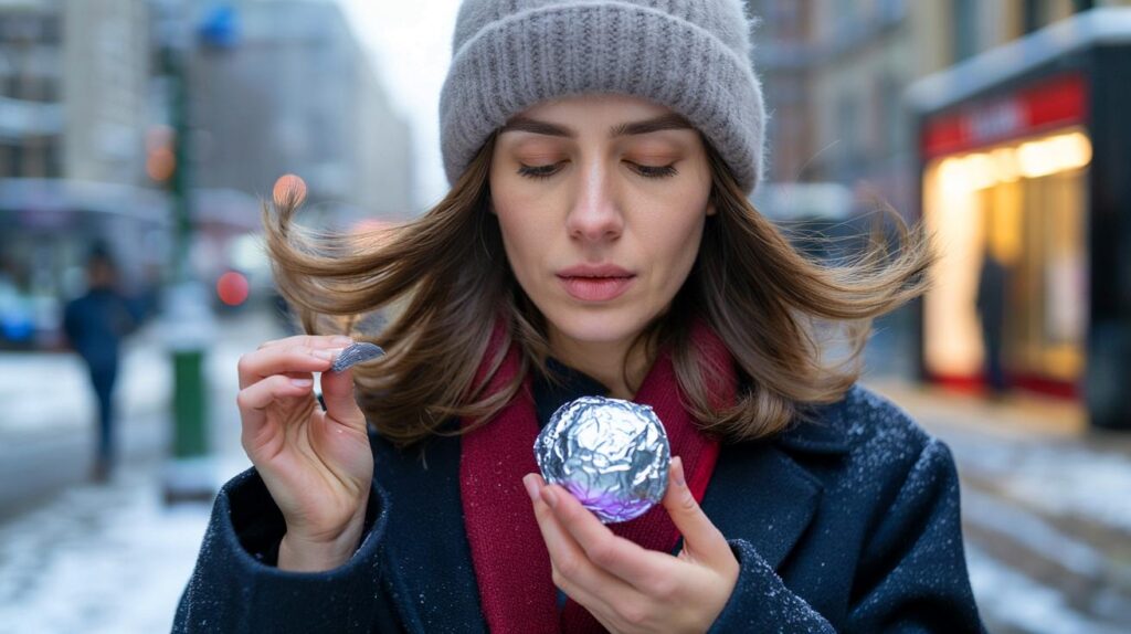 Cada vez que me quito el gorro, mi pelo explota" : por qué llevar una bola de aluminio en invierno