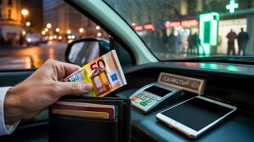 Me quedé sin poder pagar el taxi por un fallo" : por qué llevar 50 euros doblados puede salvarte