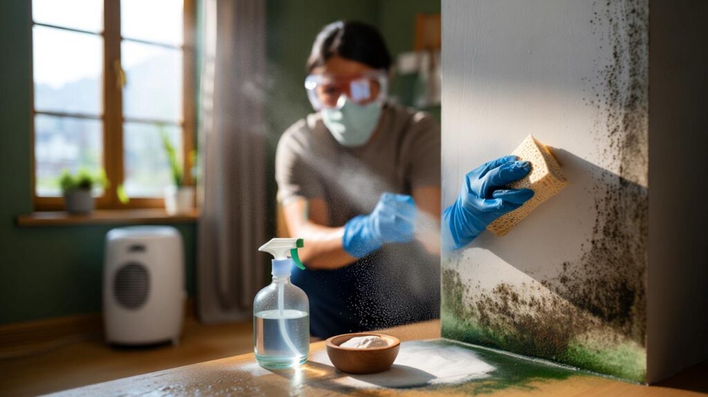 Mi pared vuelve a mancharse cada semana" : ni lejía ni amoniaco, el truco que tú puedes usar hoy