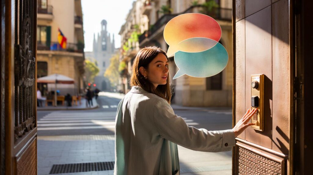 No somos los únicos" : así te cambia la cabeza en Barcelona con una frase catalana que no esperas