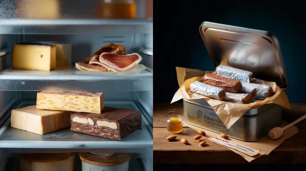 Siempre lo meto en la nevera y se estropea" : el truco de pasteleros para tu turrón abierto