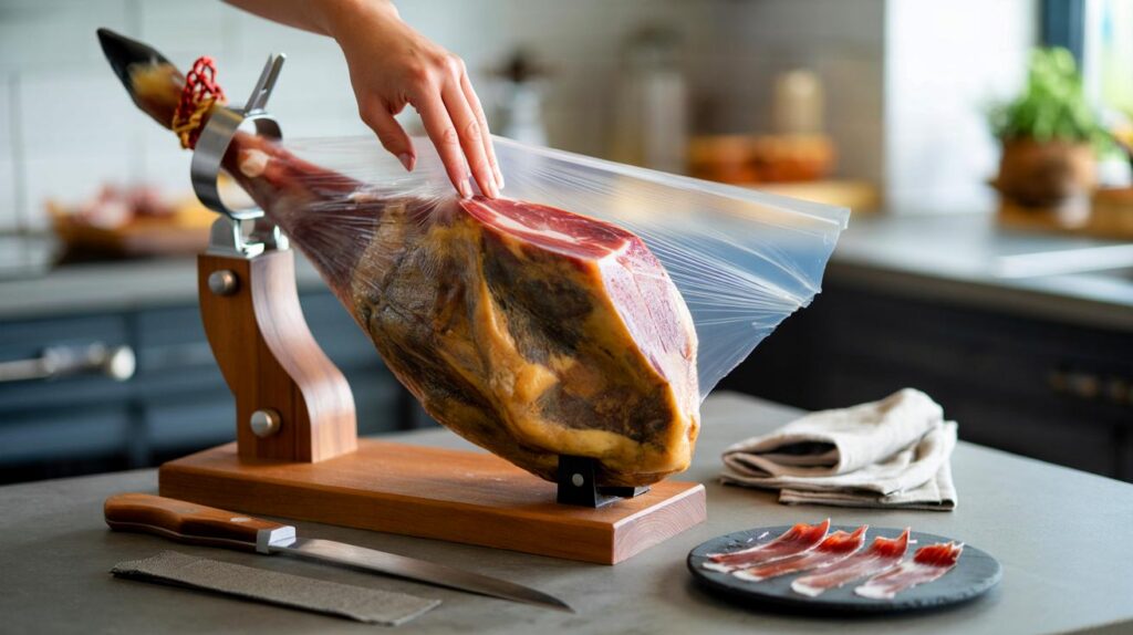 Siempre lo tapo con grasa, &iquest;estoy arruinando el jam&oacute;n?": el truco que usan los maestros jamoneros
