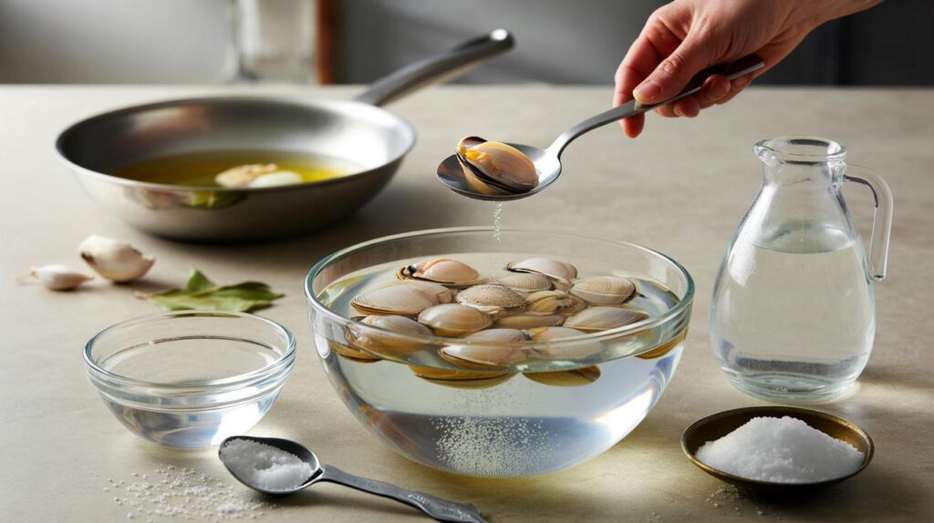 Siempre me queda arena entre los dientes": así limpian las almejas los pros sin limón ni vinagre