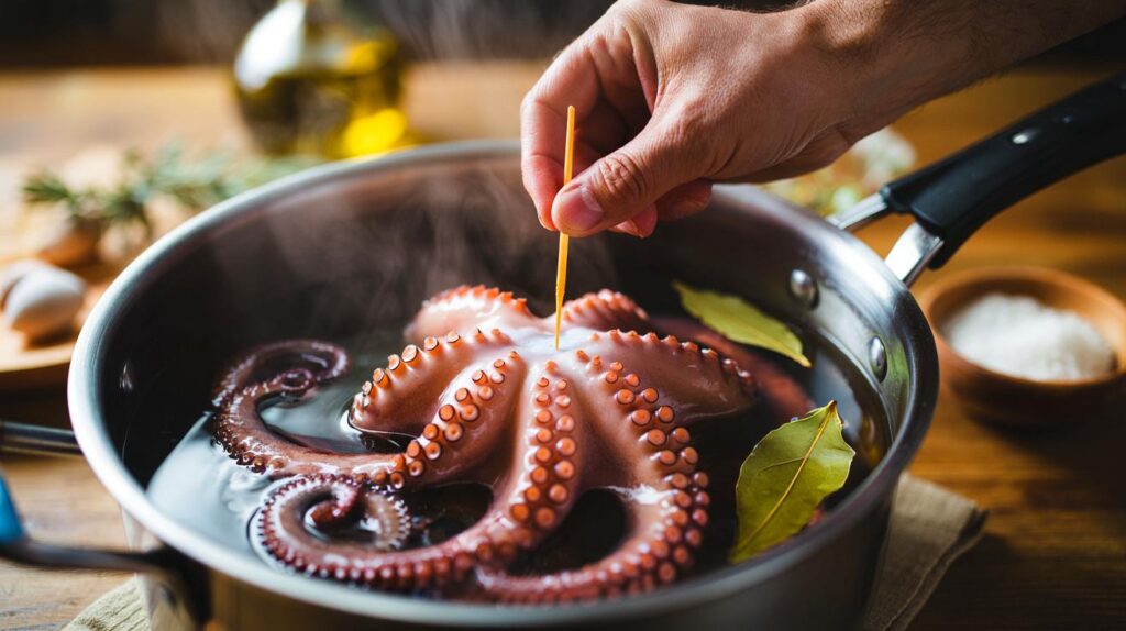 Siempre me queda duro": el truco de José Andrés para pulpo blando con una hoja y un palillo