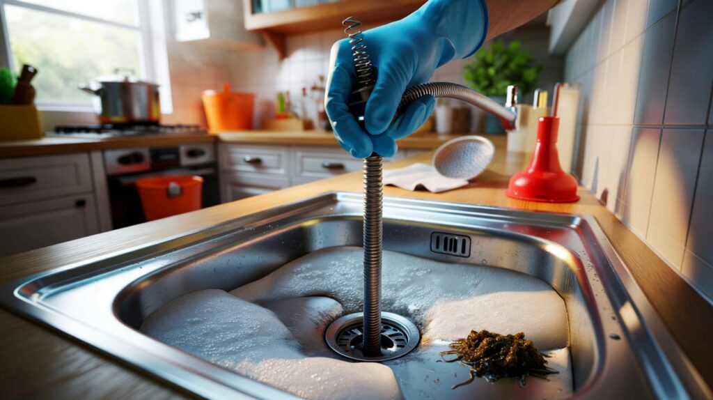 Siempre se atasca el fregadero cuando tengo prisa" : el truco sin sal ni bicarbonato que funciona