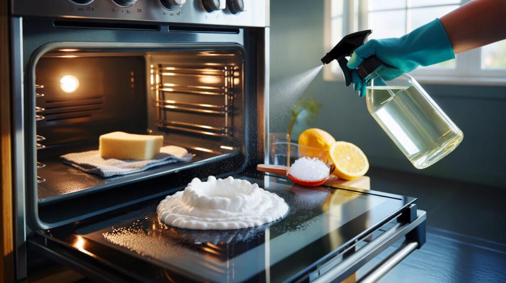 Siempre se me pega la grasa en el horno" : el truco sin lejía que tu cocina agradecerá en 2025