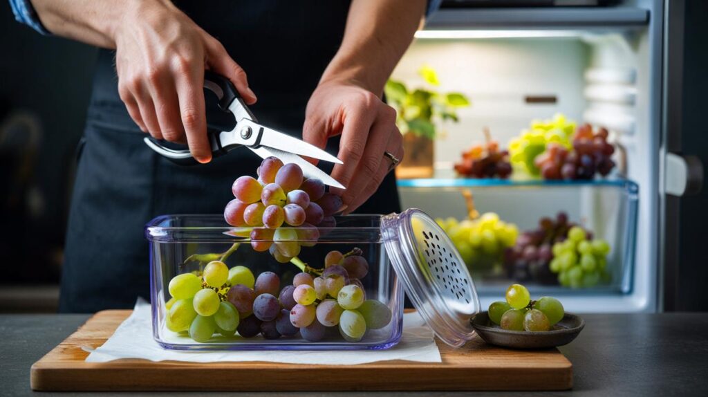 Siempre tiro medio racimo" : el truco que te salva las uvas en 2025, sin bolsas ni frigorífico