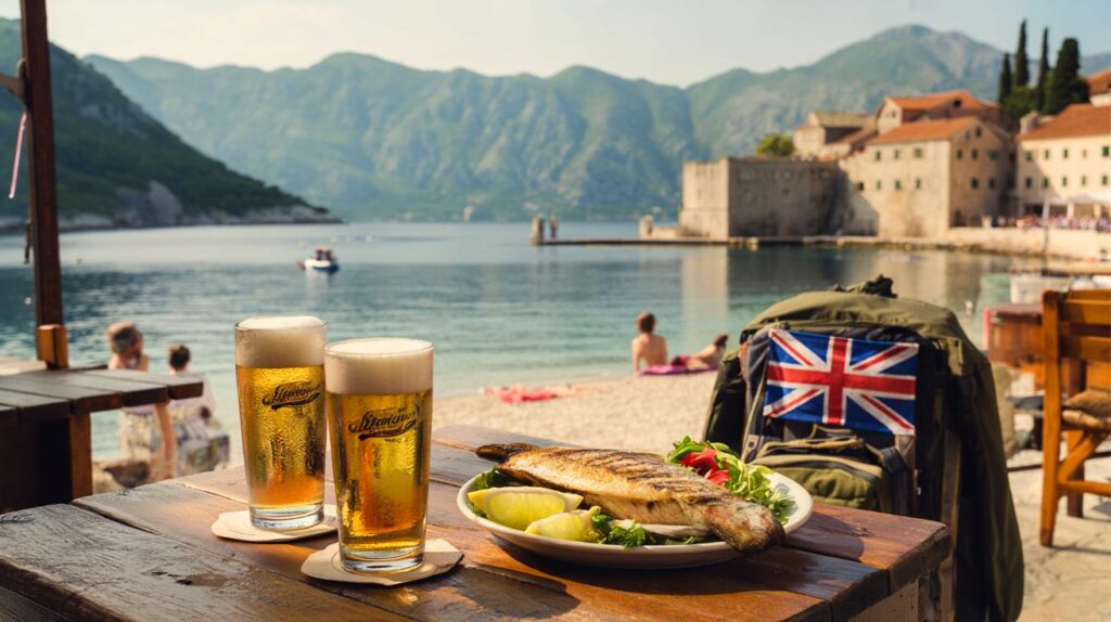 Yo por una pinta no pago 6 libras" : por qué los británicos huyen a Montenegro por 2,50 €