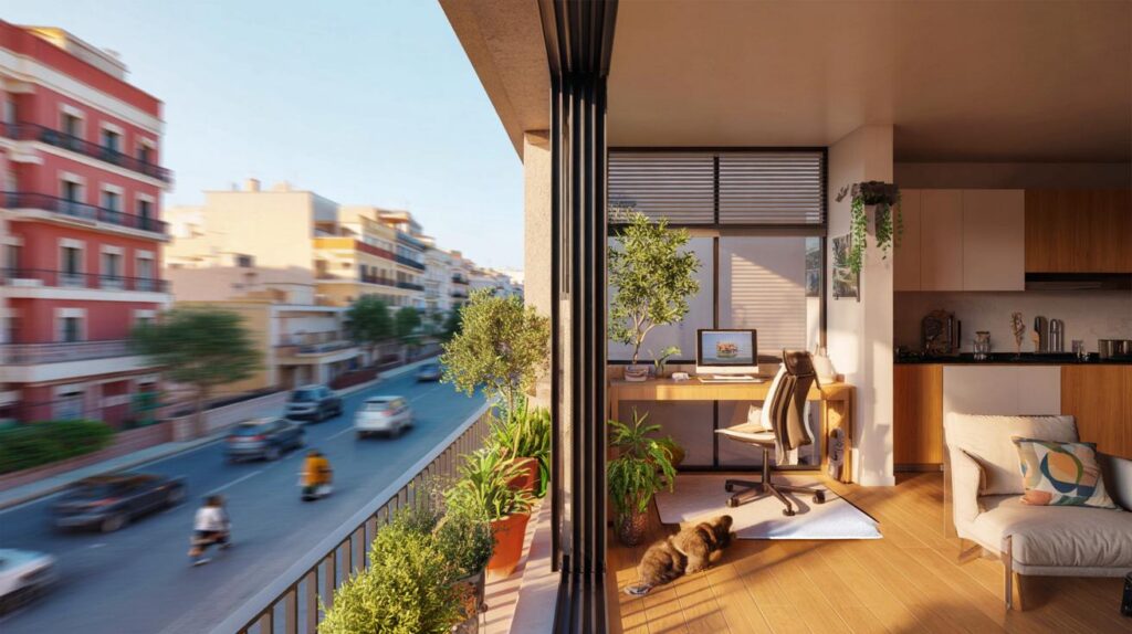 &iquest;Y si tu balc&oacute;n fuera tu nueva sala?" : la moda ochentera vuelve en 2026 y te cambia la casa