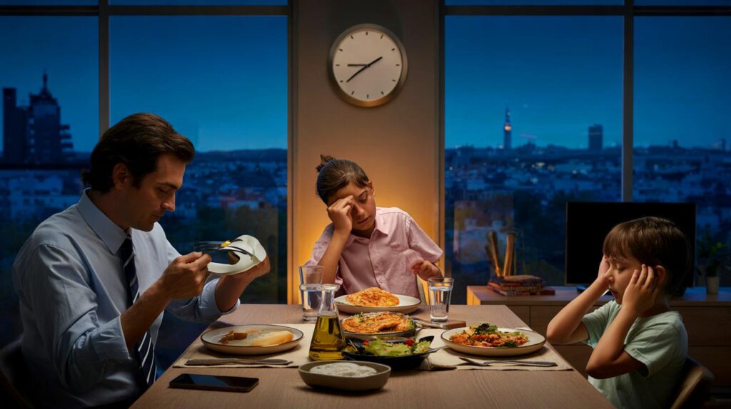 Ceno y me acuesto tarde" : por qu&eacute; en Espa&ntilde;a cenamos tarde desde 1942 y qu&eacute; puedes cambiar hoy