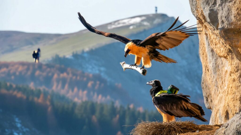Cre&iacute;as que la naturaleza no te necesitaba" : primer quebrantahuesos libre en 100 a&ntilde;os te interpela