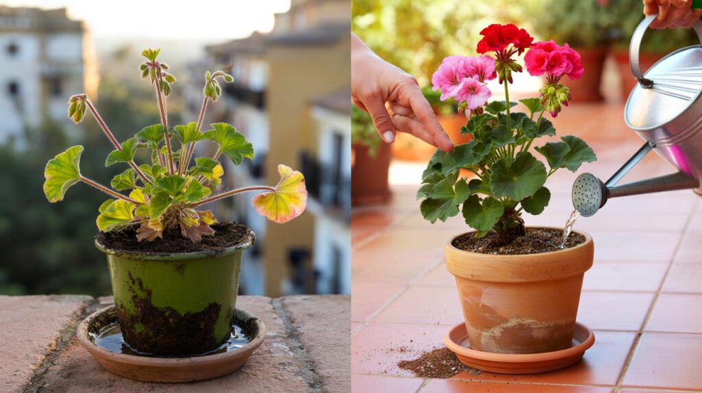 El mayor error con tus geranios es dejar la tierra encharcada": as&iacute; lo evitas en 2026 en casa
