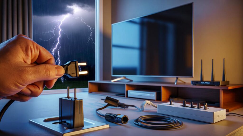 Lo apagu&eacute; con el mando y se quem&oacute; igual" : el aparato que debes desenchufar ya si hay tormenta