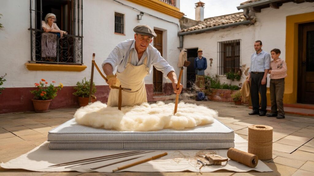 Lo tiramos sin pensar y antes era un tesoro" : el colchonero que sostuvo a tu casa y ya no existe