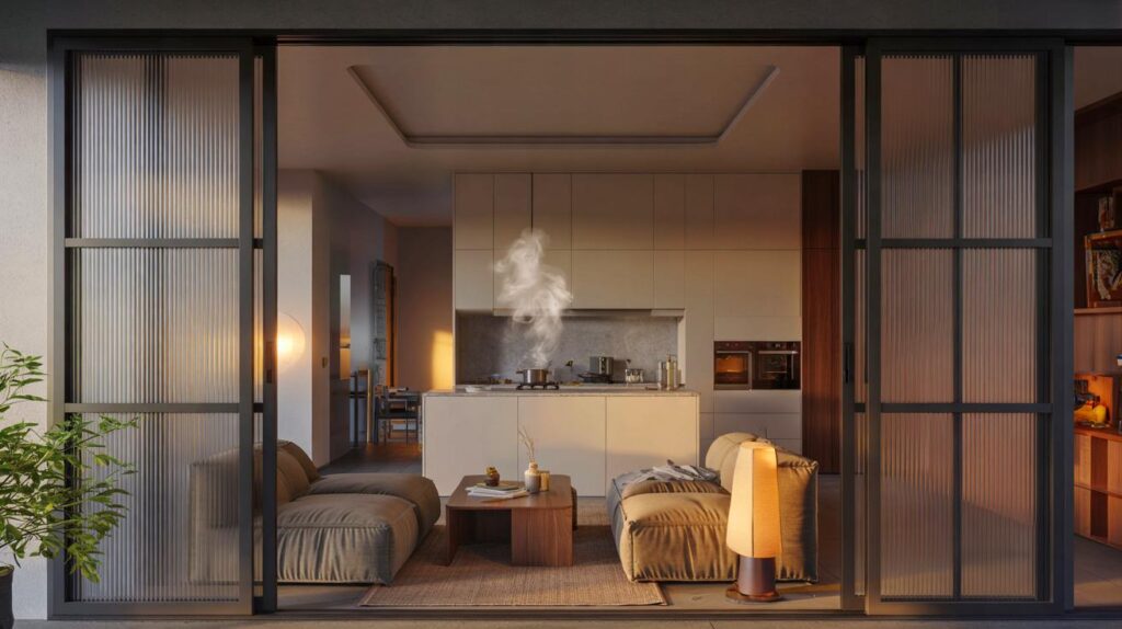 Mi sofá huele a cena y no descanso" : por qué te conviene separar cocina y salón, según un experto