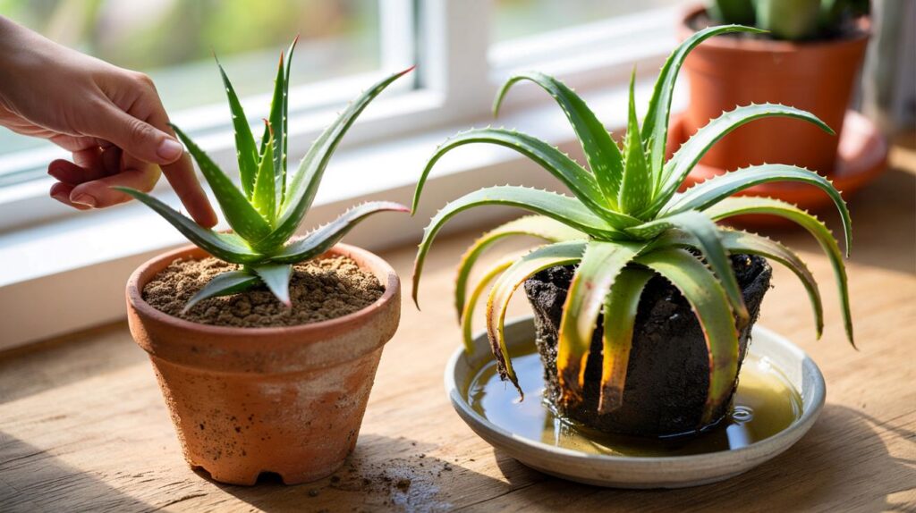 No es la sombra, es el agua" : la advertencia que te ahorrará hojas blandas en tu aloe vera en 2026