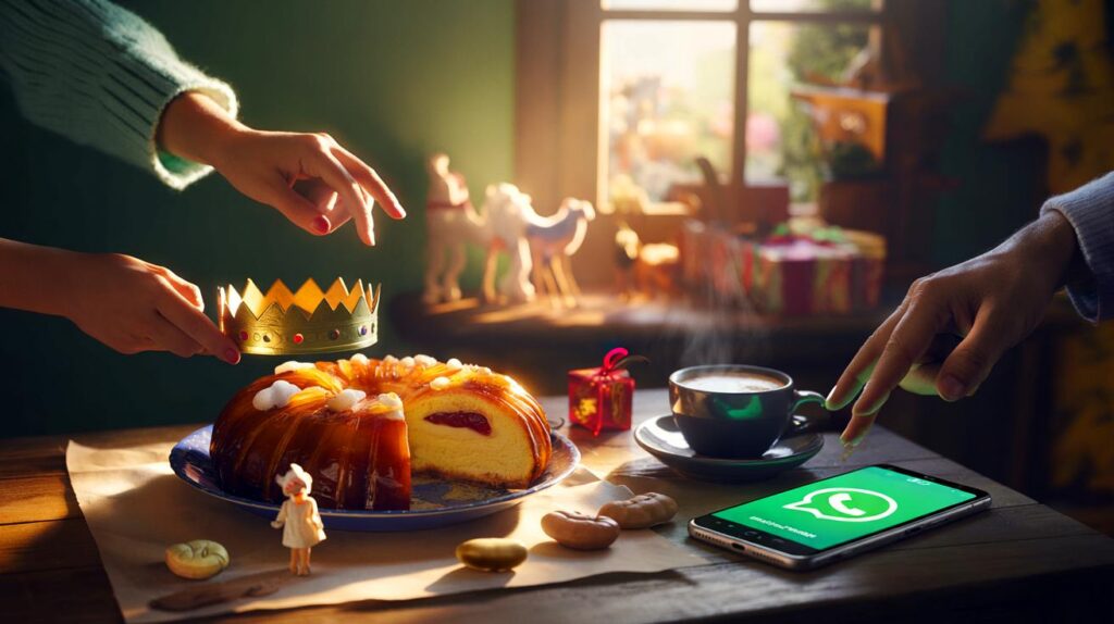 No sé qué escribir sin parecer cursi" : 26 ideas para felicitar Reyes por WhatsApp en 2026
