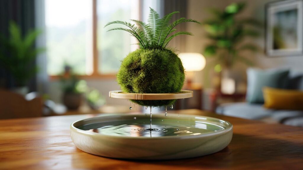 Se me pudre por abajo" : el truco para que tu kokedama de cerámica no sufra al regarla en 2026
