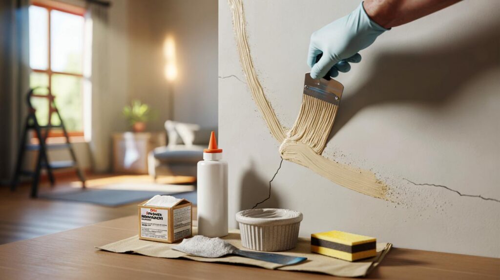 Siempre miro esas grietas y pienso que tocará obra" : ni yeso ni pintura, el truco que tú necesitas