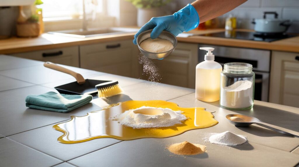 Siempre resbalo y lo mancho todo" : c&oacute;mo limpias el aceite derramado sin rastro en 2026 en casa