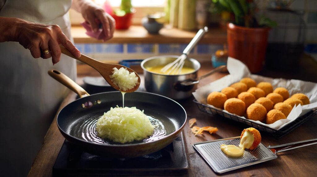 Siempre se me abrían" : ni harina ni pan rallado: el truco de la abuela que cambia tus croquetas