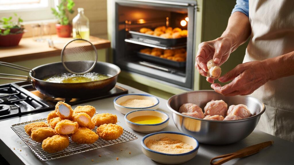 Siempre se me deshacen y salen secos" : el truco de Alfonsa que cambia tus nuggets de pollo en 2026