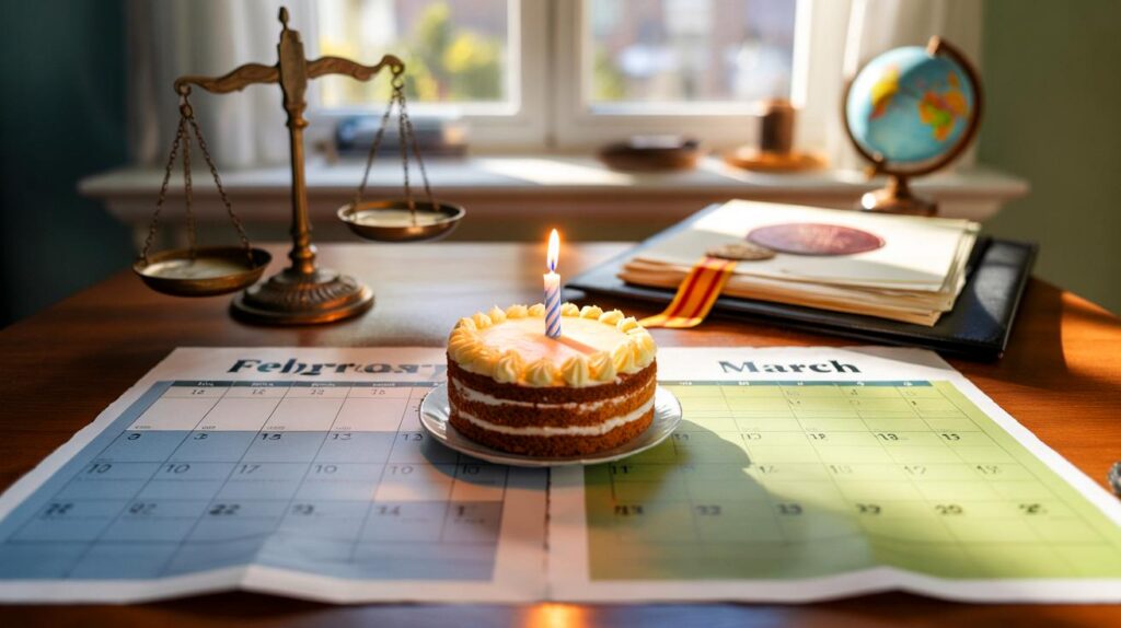 &iquest;Y mi tarta cu&aacute;ndo?" : si naciste el 29 de febrero, esta es la fecha que te cuenta en 2026