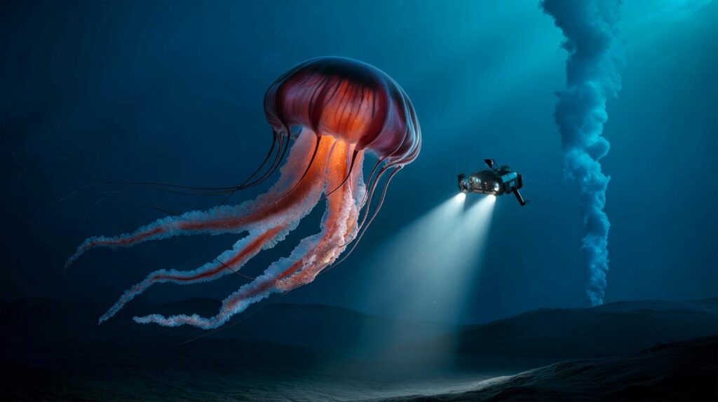 &iquest;Y si te cruzas con algo que no ves?" : una medusa fantasma de 11 metros sacude 2026 y te afecta