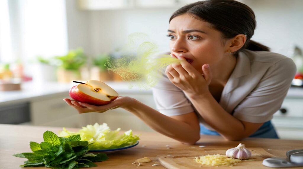 Me cepill&eacute; y a&uacute;n huelo a ajo" : el truco casero que borra el aliento en segundos, sin agua ni pasta