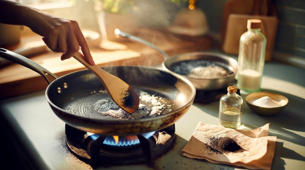 Mi sartén ya no resbala y todo se pega" : el truco de chef que te hace ahorrar y la deja como nueva