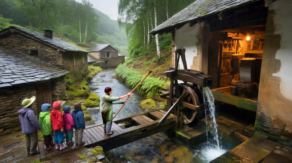 No vas a creer que se entra por un arroyo" : el pueblo m&iacute;nimo de Asturias que solo visitas en grupo
