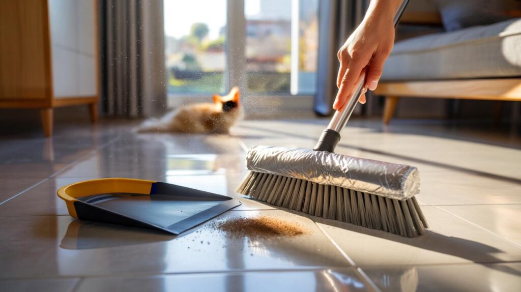 Siempre que barro, el polvo vuelve" : el truco del papel de aluminio que la gente copia en 2026