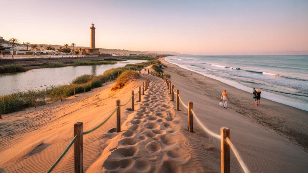 &iquest;Sab&iacute;as que este para&iacute;so est&aacute; cerca de ti?" : la playa de Maspalomas que en 2026 querr&aacute;s visitar