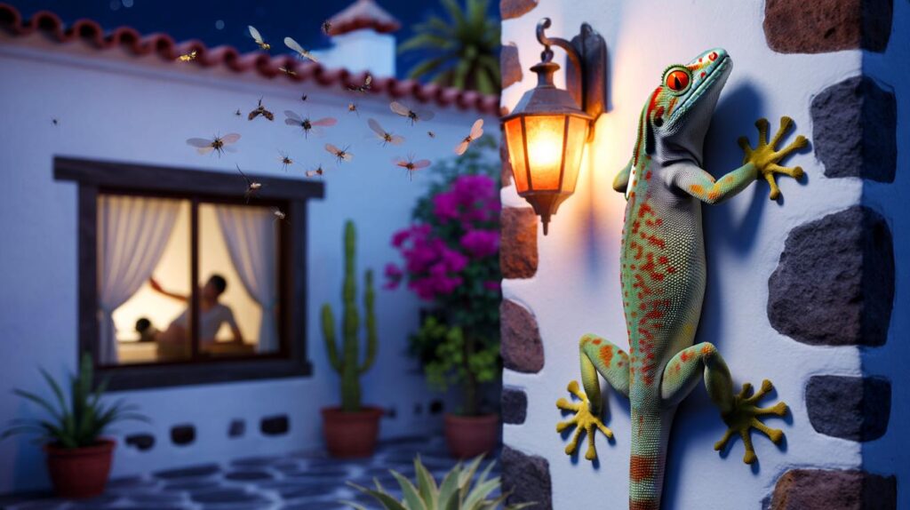 Anoche la oí en la pared y no pude dormir" : la lagartija que arrasa tu patio en Canarias