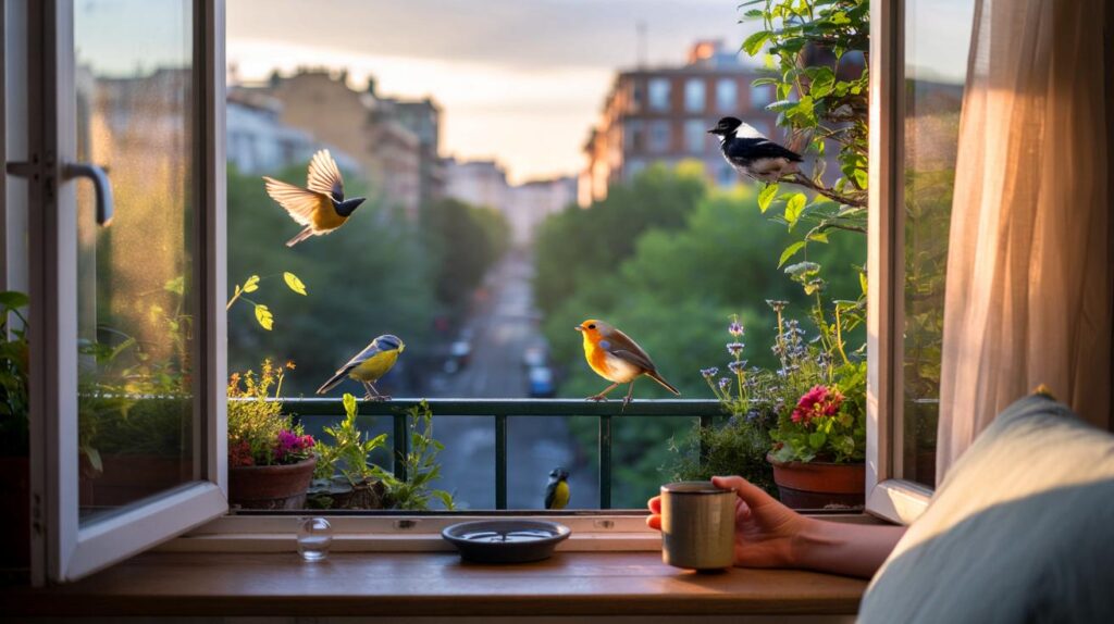 Cada mañana me despiertan ellos" : lo que la ciencia dice de tu hogar si escuchas pájaros este 2026