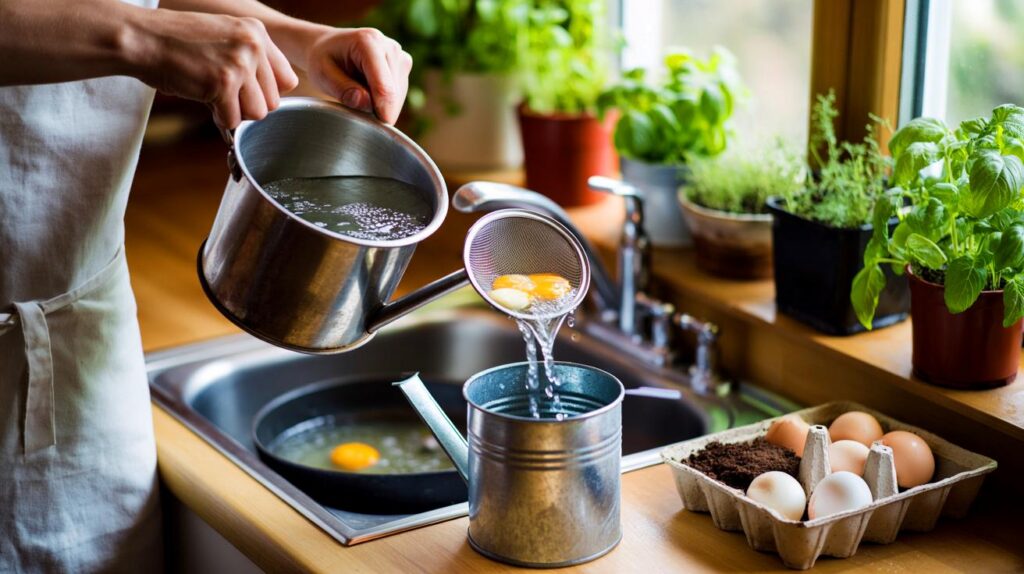 Siempre la tiro sin mirar" : por qu&eacute; el agua de cocer huevos podr&iacute;a ahorrarte dinero en 2026