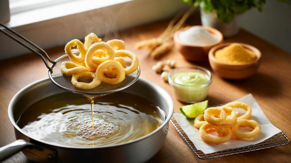 Siempre me quedan gomosos" : la mezcla de harinas de Pablo Su&aacute;rez para que crujan y no chupen grasa