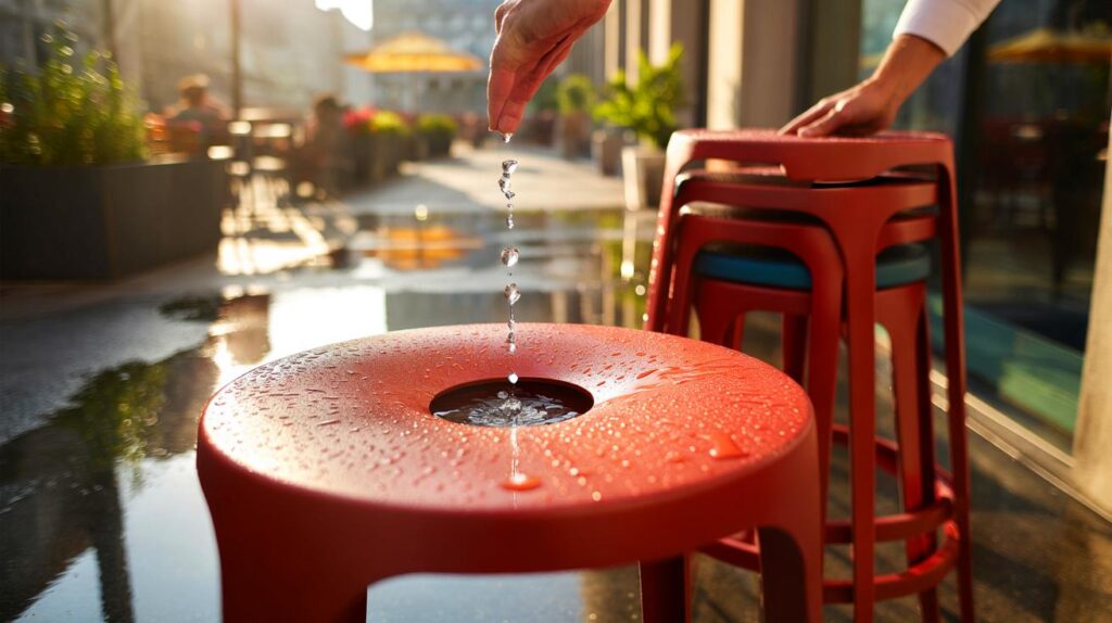 Siempre me sienta raro" : el agujero del taburete revela una utilidad que te afecta cada d&iacute;a