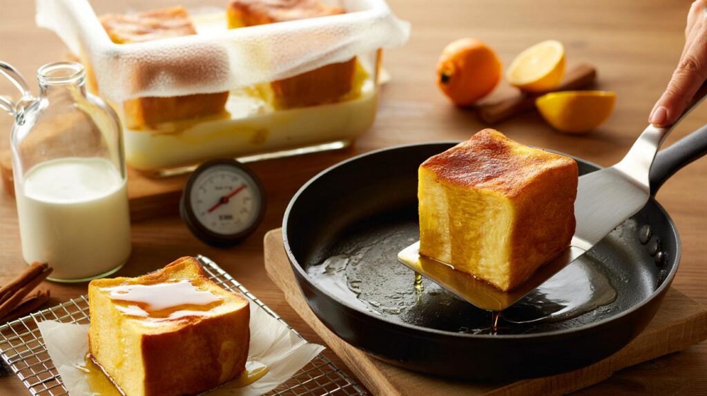 Siempre se me rompen en la sart&eacute;n" : el truco que supera al pan y deja tus torrijas ultra jugosas