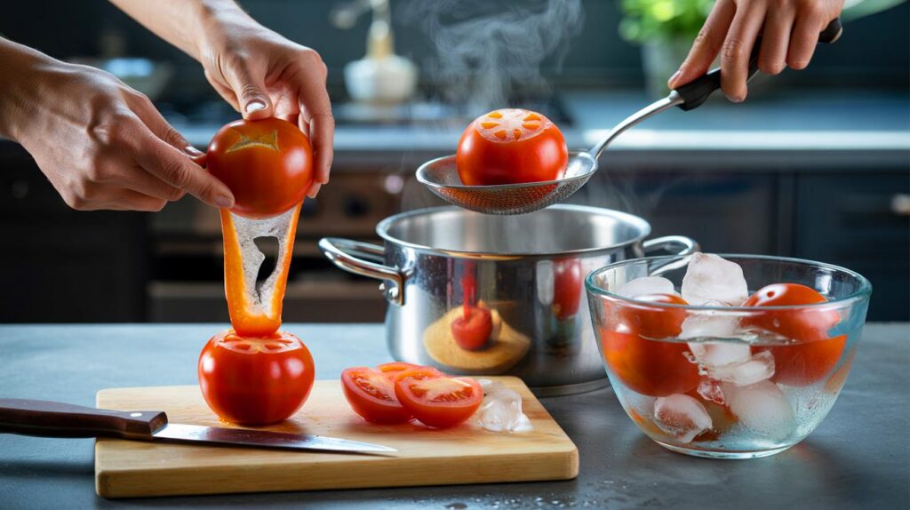Siempre tardo una eternidad con los tomates" : el truco que te los deja sin piel en 30 segundos
