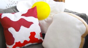 30 geniales e irresistibles cojines con forma de comida