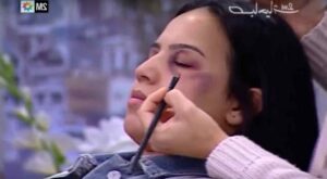 La televisión marroquí enseña a disimular con maquillaje los golpes por malos tratos