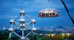 Restaurantes colgantes, nueva atracción gastronómica