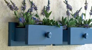 ¡No los tires! 20 ideas creativas para convertir tus antiguos cajones en piezas de decoración