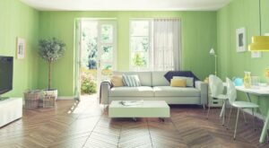 Cómo decorar con Greenery, el color tendencia de 2017