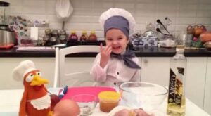 Instagram se rinde ante los encantos de la «chef» más joven del mundo