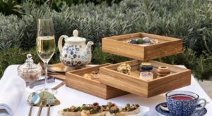 Té con… ¡joyas comestibles!