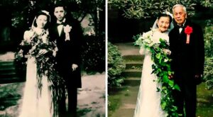 ¡Felices para siempre! Estas parejas recrean sus fotos después de muchos años juntos