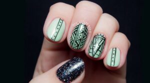 Uñas que brillan en la oscuridad, llega la manicura fluorescente